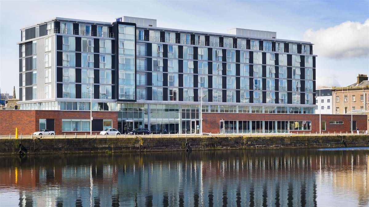The Apex Hotel looking over City Quey