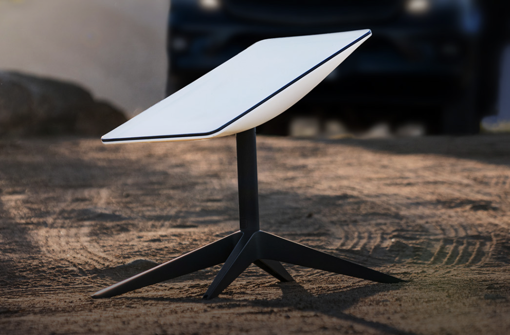 Starlink Satalite Dish on Ground